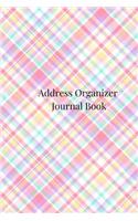 Address Organizer Journal Book