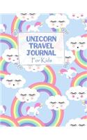 Unicorn Travel Journal for Kids