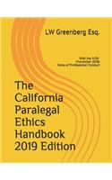 California Paralegal Ethics Handbook 2019 Edition