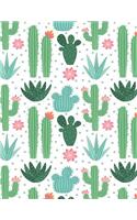 Cactus Lined Notebook
