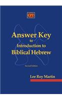 Answer Key to Introduction to Biblical Hebrew
