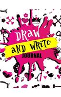 Draw And Write Journal: Primary Composition Notebook V4