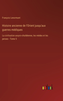 Histoire ancienne de l'Orient jusqu'aux guerres médiques