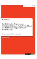 Einfluss des Regierens der Sozialdemokratischen Partei Deutschlands auf die Arbeitslosenquoten in den Bundesländern: Die Entwicklung eines Forschungsdesigns