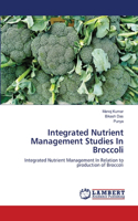 Integrated Nutrient Management Studies In Broccoli