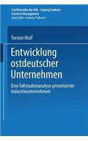Entwicklung Ostdeutscher Unternehmen