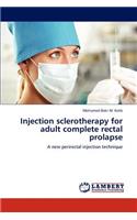 Injection sclerotherapy for adult complete rectal prolapse