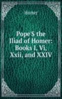 Pope'S the Iliad of Homer: Books I, Vi, Xxii, and XXIV