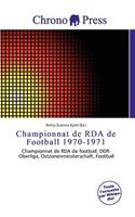 Championnat de RDA de Football 1970-1971: (French)