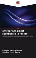 Entreprises d'État soumises à la faillite