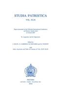 Studia Patristica. Vol. XLIX - St Augustine and his Opponents