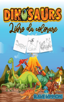 Dinosauri libro da colorare