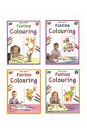 Funtime colouring books (4 titles)