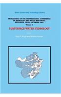 Subsurface-Water Hydrology