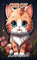 Cute Cat Coloring Book for Kids
