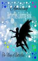 Amazing Butterflies Coloring Book