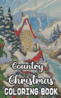 Country Christmas Coloring Book