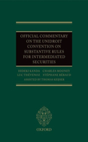 Official Commentary on the Unidroit Convention on Substantive Rules for Intermediated Securities