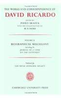 The Works and Correspondence of David Ricardo: Volume 10, Biographical Miscellany