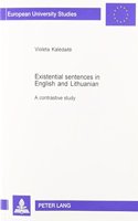 Existential Sentences in English and Lithuanian