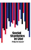 Social Statistics in Use