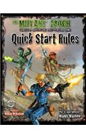 Mutant Epoch RPG Quick Start Rules