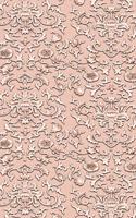 Peach Asian Damask School Composition Book: Designs Patterns Composition Books Notebooks (Notebook, Diary, Blank Book)