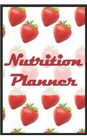 Nutrition Planner: A5 food tracker to fill in planner journal meal tracker motivational diary fitness plan
