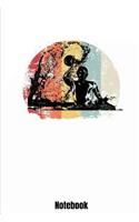 Notebook: Water Polo Silhouette 110 lined Pages 6'' x 9'' Note Book for Water Polo Player and Coaches. Journal for your training, your notes at work or school