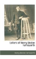Letters of Henry Weston Farnsworth