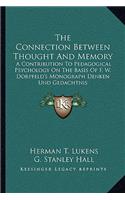 Connection Between Thought and Memory