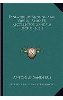 Panegyricus Annunciatae Virgini Apud PP. Recollectos Gandaui Dictus (1621)