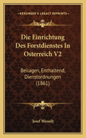 Einrichtung Des Forstdienstes In Osterreich V2