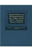 Kupfertafeln Zur Naturgeschichte Der Vogel, Erstes Heft - Primary Source Edition