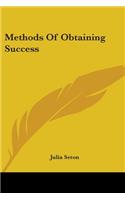 Methods Of Obtaining Success