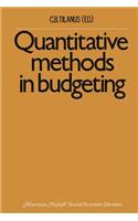 Quantitative Methods in Budgeting