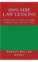 100% MBE law lessons