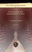 Catalogue des manuscrits turcs (Vol 2)