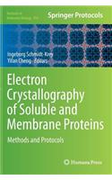 Electron Crystallography of Soluble and Membrane Proteins