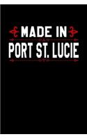 Notizbuch Made in Port St.Lucie