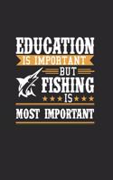 Education Is Important But Fishing Is Most Important