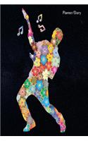 Planner/Diary: Undated Weekly Planner - Gift for Musician, Guitarist, Guitar Player