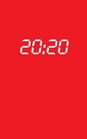 20: 20: Tagesplaner 2020 A5 Rot