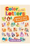 Color In the Letters Matching Game Activity Book