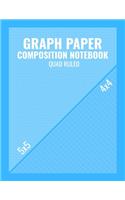 Graph Paper Composition Notebook Quad Ruled