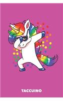 Taccuino: Unicorno Danza A5 righe - 120 pagine per amanti unicorno (rosa)