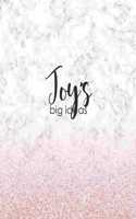 Joy's Big Ideas: Personalized Notebook - 8x10 Lined Women's Journal