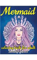 Mermaid Coloring Book for Adult
