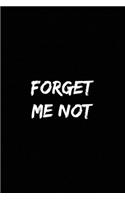 Forget Me Not