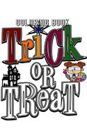 Trick or Treat Coloring Book